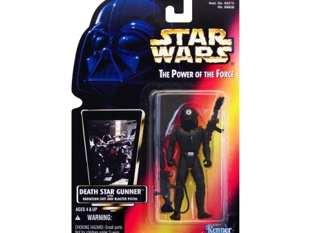 Star Wars: Power of the Force Death Star Gunner (Red Card) 3.75-Inch Action Figure For Cheap