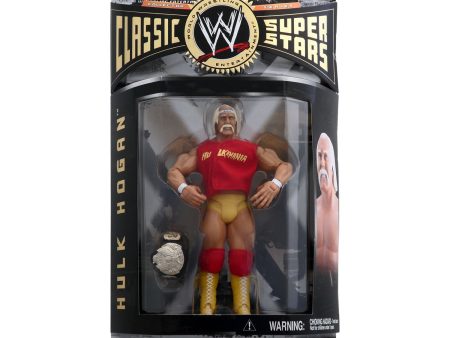 WWE Classic Superstars Series 8 Hulk Hogan (Round Insignia Belt) Action Figure Online Sale