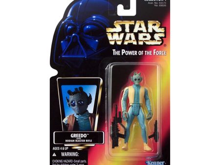 Star Wars: Power of the Force Greedo (Red Card) 3.75-Inch Action Figure Sale