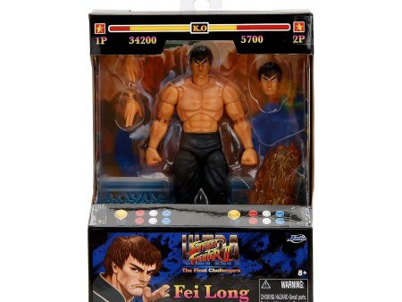 Ultra Street Fighter II Series 1 Fei Long 6-Inch Action Figure (Version 1) Supply