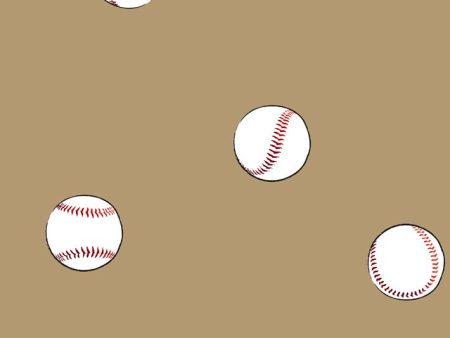 Baseball Toss  Wallpaper by Wallshoppe - Leather Cheap