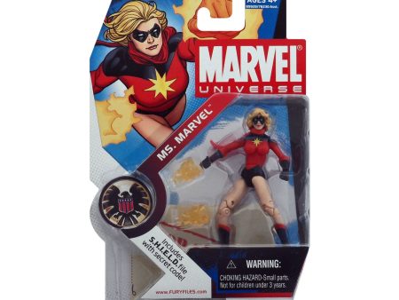 Marvel Universe Series 1 Figure 23 Ms. Marvel (Classic with Short Hair) 3.75-Inch Action Figure For Sale