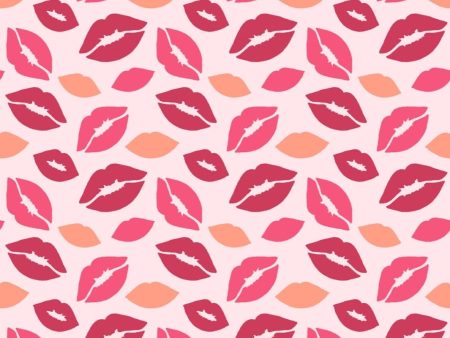 Kiss My A  Wallpaper by Nathan Turner - Pink For Sale