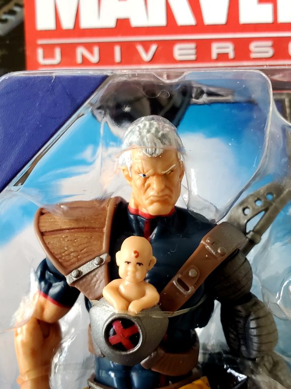 Marvel Universe Series 3 Figure 007 Cable (with Baby Hope) 3.75-Inch Action Figure on Sale