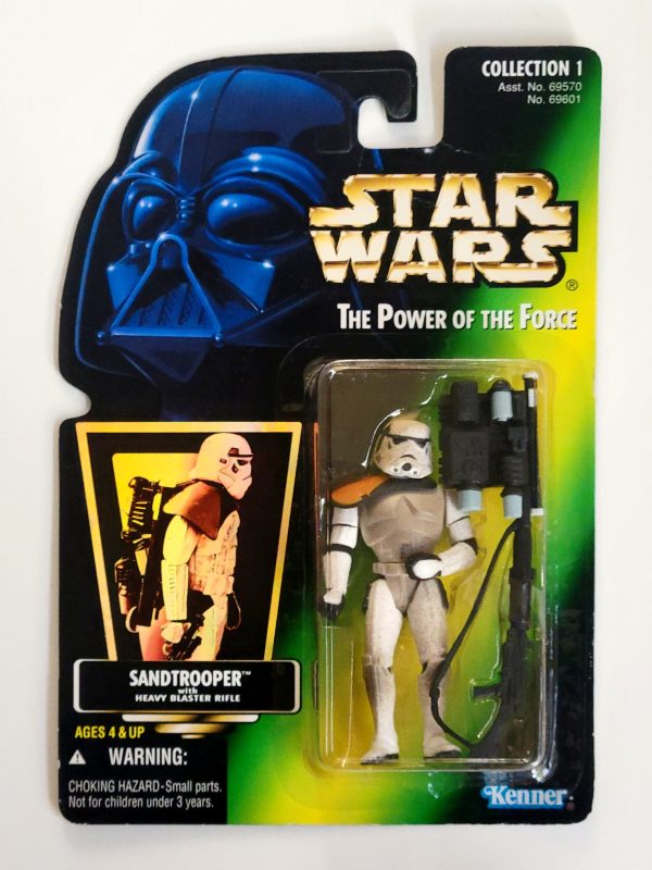 Star Wars: Power of the Force Sandtrooper (Hologram Card) 3.75-Inch Action Figure Hot on Sale