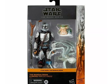 Star Wars: The Black Series The Mandalorian & Grogu (Maldo Kreis) Action Figures from Star Wars: The Mandalorian Cheap