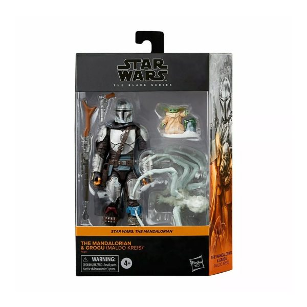 Star Wars: The Black Series The Mandalorian & Grogu (Maldo Kreis) Action Figures from Star Wars: The Mandalorian Cheap