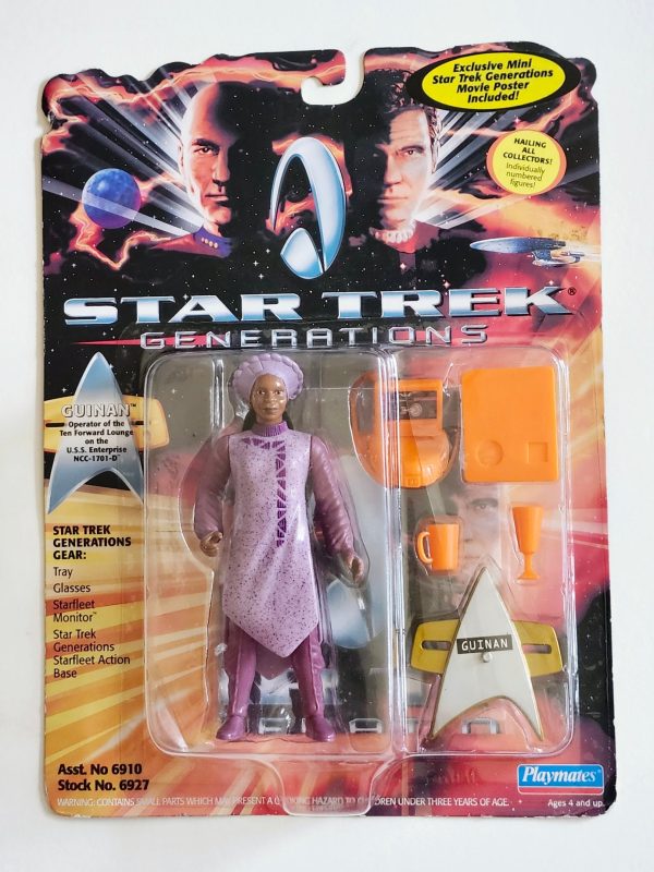 Star Trek: Generations Guinan 4.5-Inch Action Figure Hot on Sale