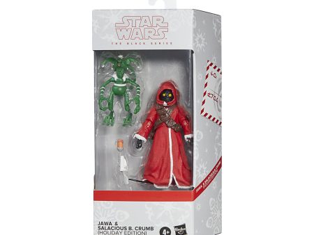 Star Wars: The Black Series Jawa & Salacious B. Crumb (Holiday Edition) 6-Inch Scale Action Figures Online Hot Sale