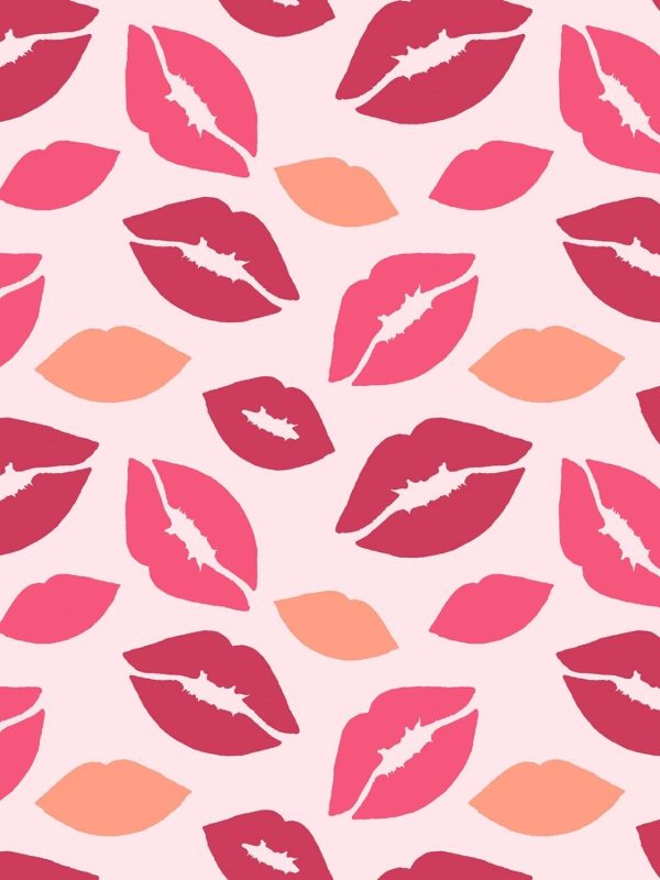 Kiss My A  Wallpaper by Nathan Turner - Pink For Sale