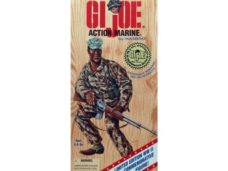 1996 G.I. Joe Action Marine (African-American) 12-Inch Action Figure Online Hot Sale