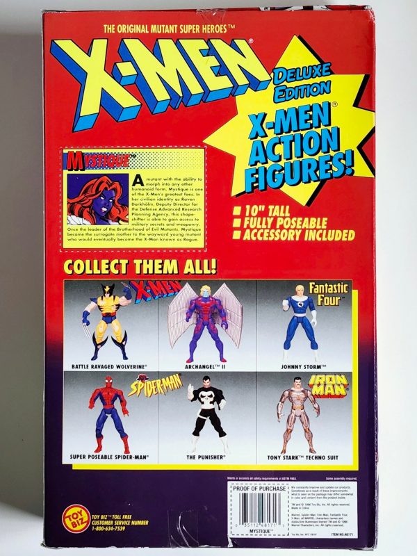 X-Men Deluxe Edition Mystique 10-Inch Action Figure Online Hot Sale