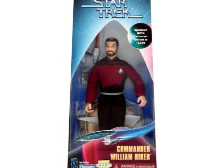 Star Trek Exclusive Commander William Riker 9-Inch Action Figure Cheap