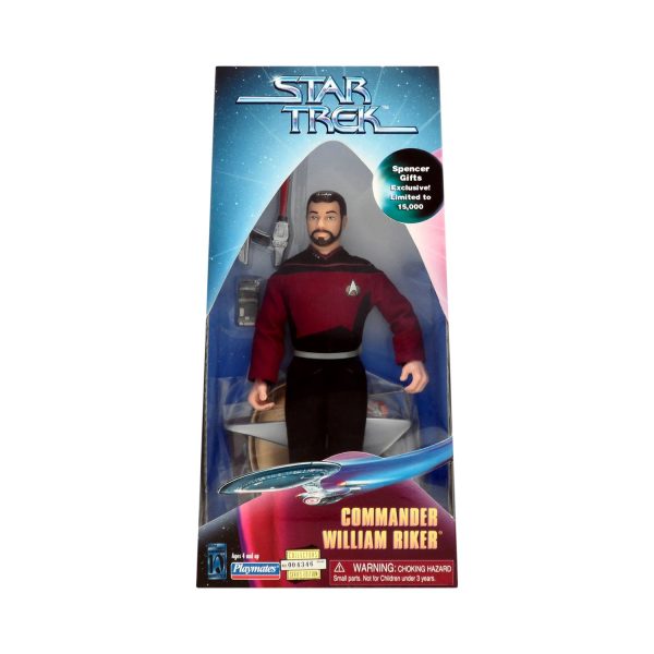 Star Trek Exclusive Commander William Riker 9-Inch Action Figure Cheap