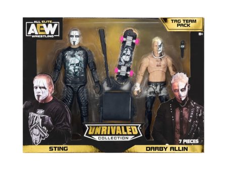 AEW Unrivaled Collection Sting & Darby Allin Tag Team Exclusive 2-Pack Online