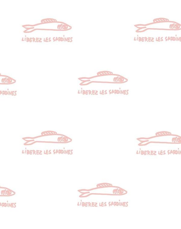 Sardines  Wallpaper by Clare V. - Pink Online Hot Sale