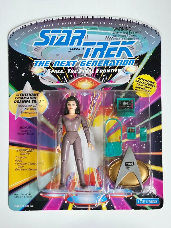 Star Trek: The Next Generation Lt. Cmdr. Deanna Troi 4.5-Inch Action Figure Fashion