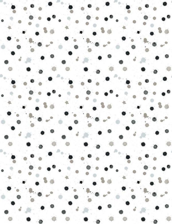 Splattered  Wallpaper by Nathan Turner - Black   Neutral Online Sale