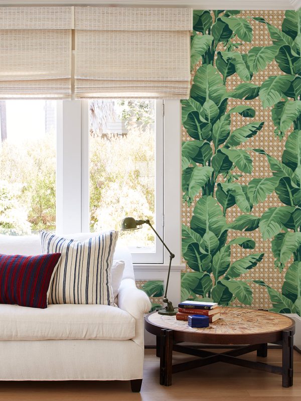 Sunnylands Palm  Wallpaper by Nathan Turner - White Fashion