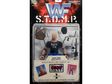 WWF S.T.O.M.P. Stone Cold Steve Austin Action Figure For Cheap