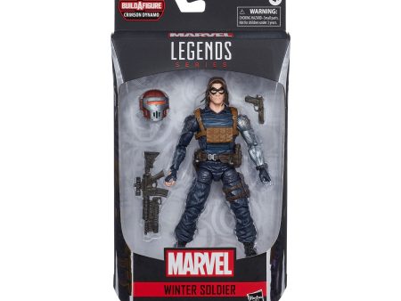 Marvel Legends Crimson Dynamo Series Winter Soldier 6-Inch Action Figure Hot on Sale