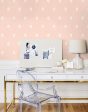 Block Print  Wallpaper by Sugar Paper - Pink Discount