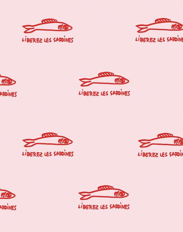 Sardines  Wallpaper by Clare V. - Shell For Cheap