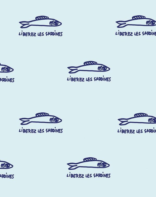 Sardines  Wallpaper by Clare V. - Sky For Discount