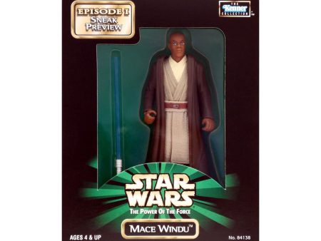 Star Wars: Power of the Force Episode I Sneak Preview Mace Windu 3.75-Inch Action Figure Sale