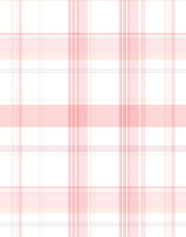 Sofia Plaid  Wallpaper by Wallshoppe - Shell Online Sale