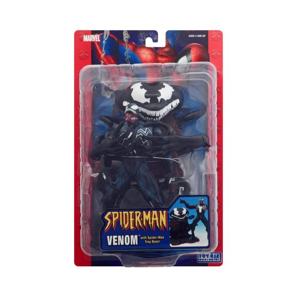 Spider-Man Classics Venom with Spider-Man Trap Base 6-Inch Scale Action Figure For Discount