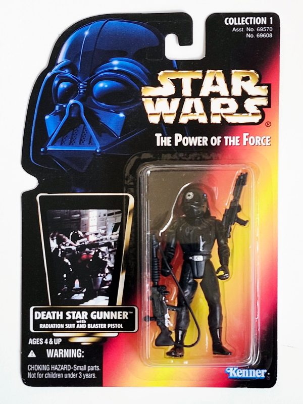 Star Wars: Power of the Force Death Star Gunner (Red Card) 3.75-Inch Action Figure Hot on Sale