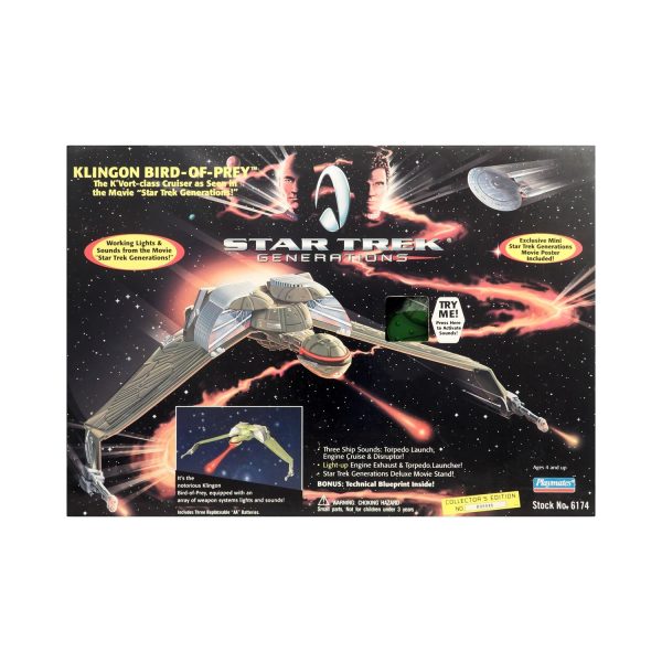 Star Trek: Generations Klingon Bird-of-Prey Ship Online Sale