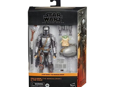 Star Wars: The Black Series Din Djarin (The Mandalorian) & The Child Action Figures from Star Wars: The Mandalorian Online Sale