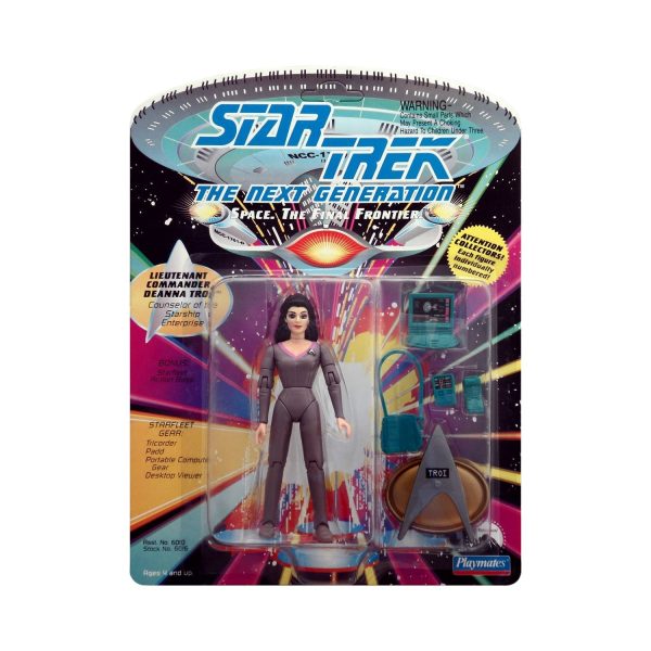 Star Trek: The Next Generation Lt. Cmdr. Deanna Troi 4.5-Inch Action Figure Fashion