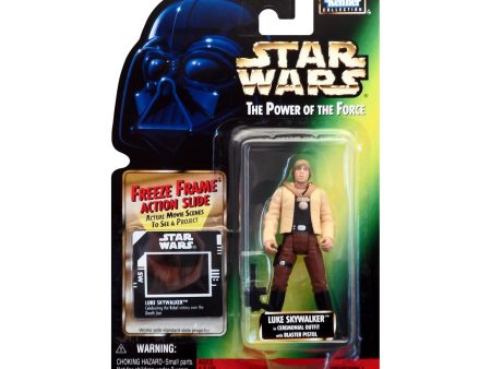 Star Wars: Power of the Force Freeze Frame Luke Skywalker in Ceremonial Outfit 3.75-Inch Action Figure Supply