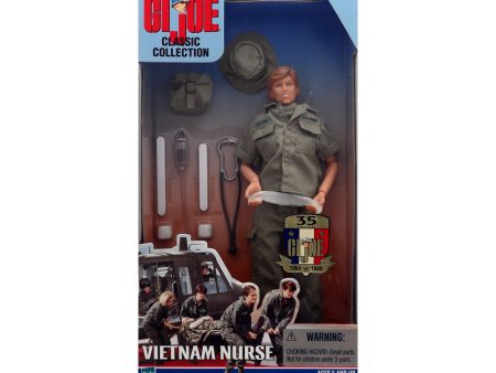 G.I. Joe Vietnam Nurse (Caucasian) 12-Inch Action Figure Cheap