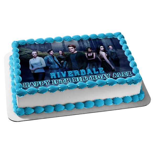 Riverdale Archie Andrews Veronica Lodge Archie Comics Edible Cake Topper Image ABPID22039 Online Hot Sale