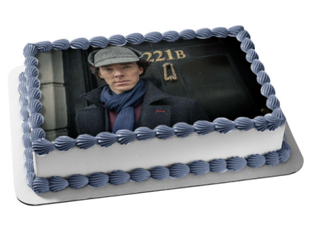 Sherlock Holmes the Sherlock Holmes Museum Edible Cake Topper Image ABPID27122 Online