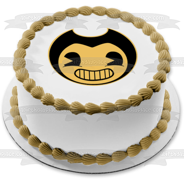 Bendy and the Ink Machine Edible Cake Topper Image ABPID27233 Discount