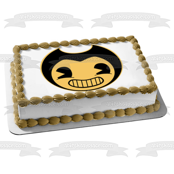 Bendy and the Ink Machine Edible Cake Topper Image ABPID27233 Discount