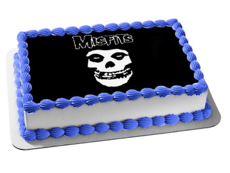 The Friend Misfits Logo the Crimson Ghost Edible Cake Topper Image ABPID22055 Online Sale