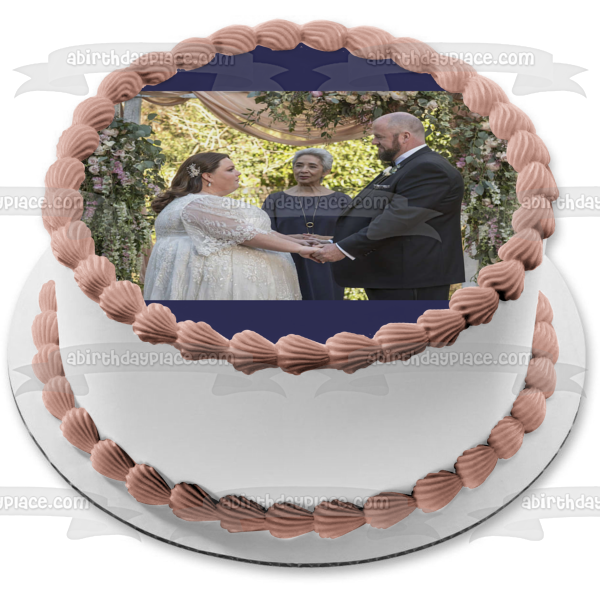 This Is Us Wedding Kate Toby Edible Cake Topper Image ABPID27019 Online Sale