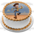 Toy Story 3 Woody Running Edible Cake Topper Image ABPID22163 Fashion