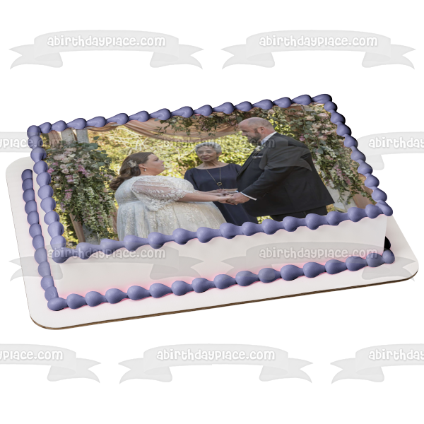 This Is Us Wedding Kate Toby Edible Cake Topper Image ABPID27019 Online Sale