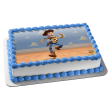 Toy Story 3 Woody Running Edible Cake Topper Image ABPID22163 Fashion