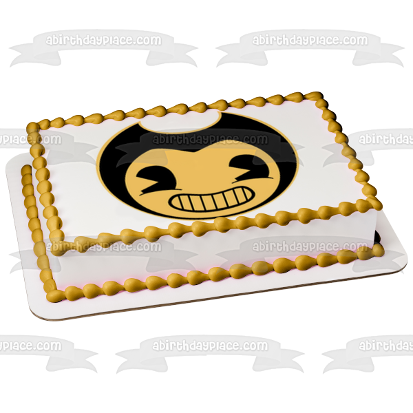 Bendy and the Ink Machine Edible Cake Topper Image ABPID27233 Discount