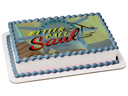 Better Call Saul Statue of Liberty Edible Cake Topper Image ABPID27061 Online now