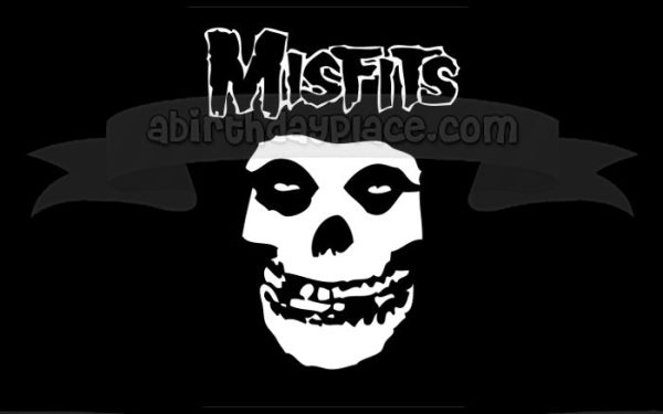 The Friend Misfits Logo the Crimson Ghost Edible Cake Topper Image ABPID22055 Online Sale