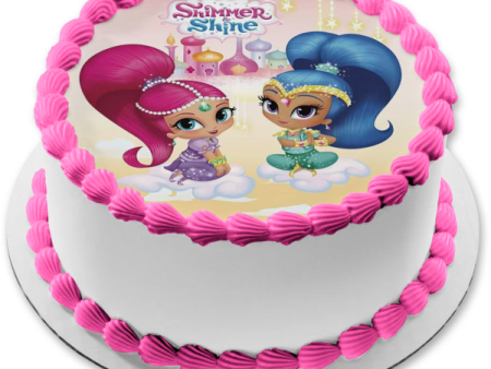 Shimmer and Shine Castle Edible Cake Topper Image ABPID22087 For Sale